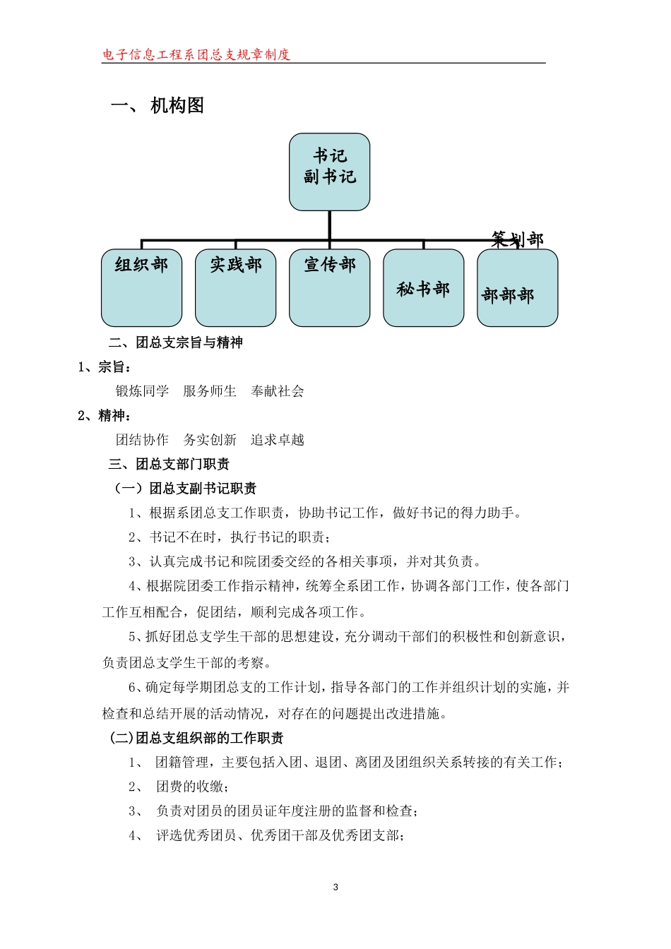 团总支规章制度_第3页