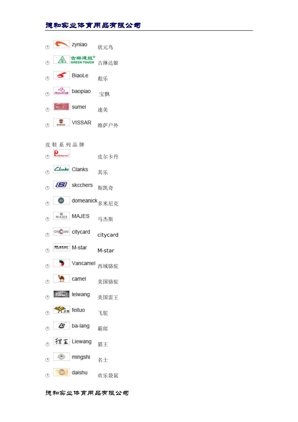 鞋子品牌大全_第3页