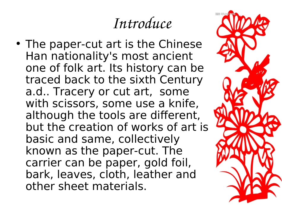 中国剪纸英文版_第2页