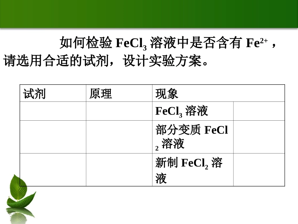 铁盐中的亚铁离子检验_第2页