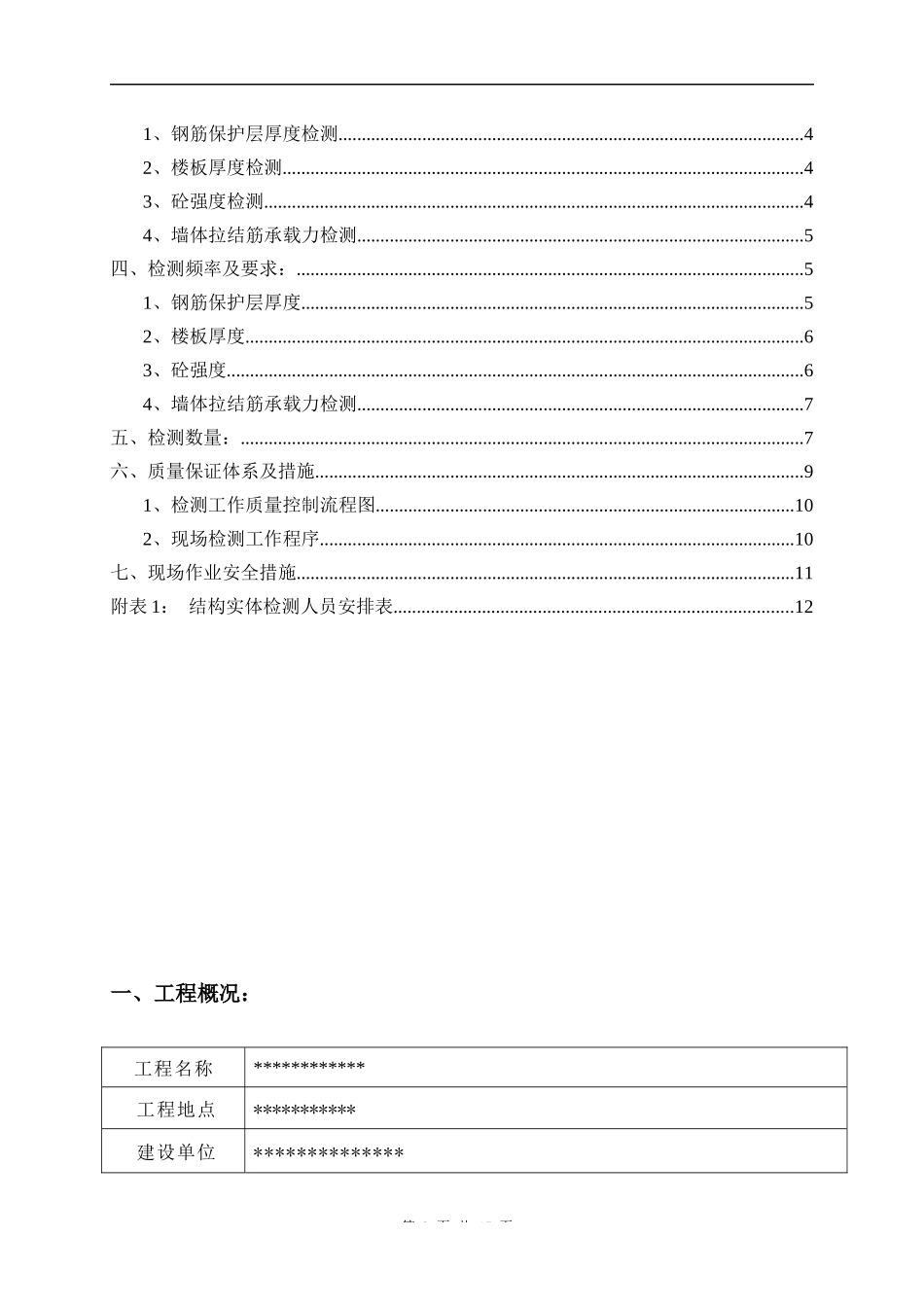 主体结构实体检测方案_第2页
