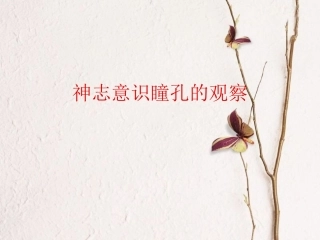 神志意识瞳孔的观察(罗银春)