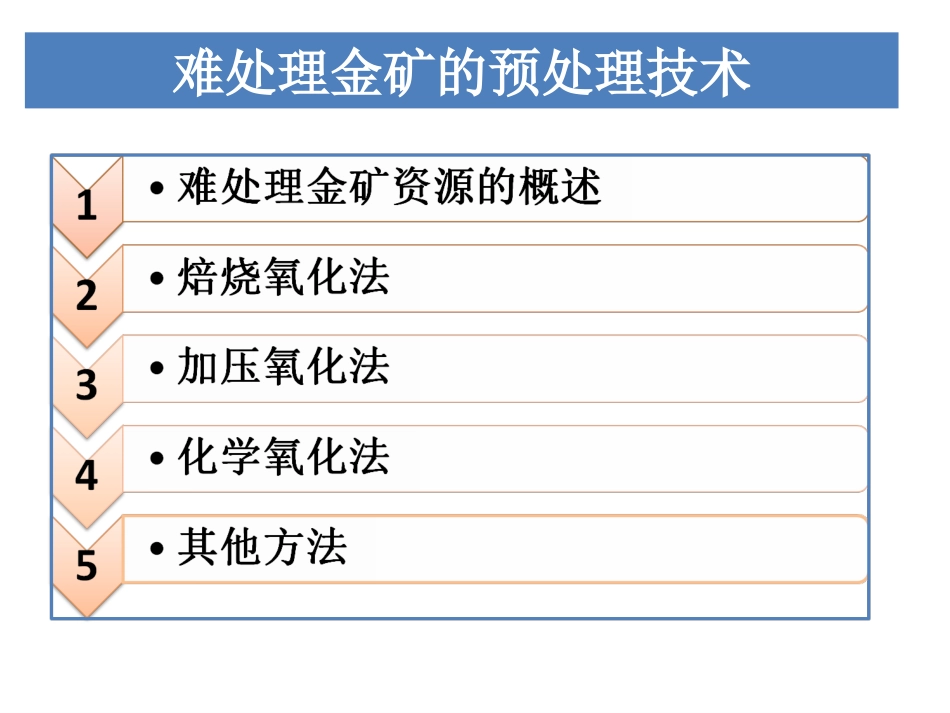 难处理金矿预处理技术_第2页