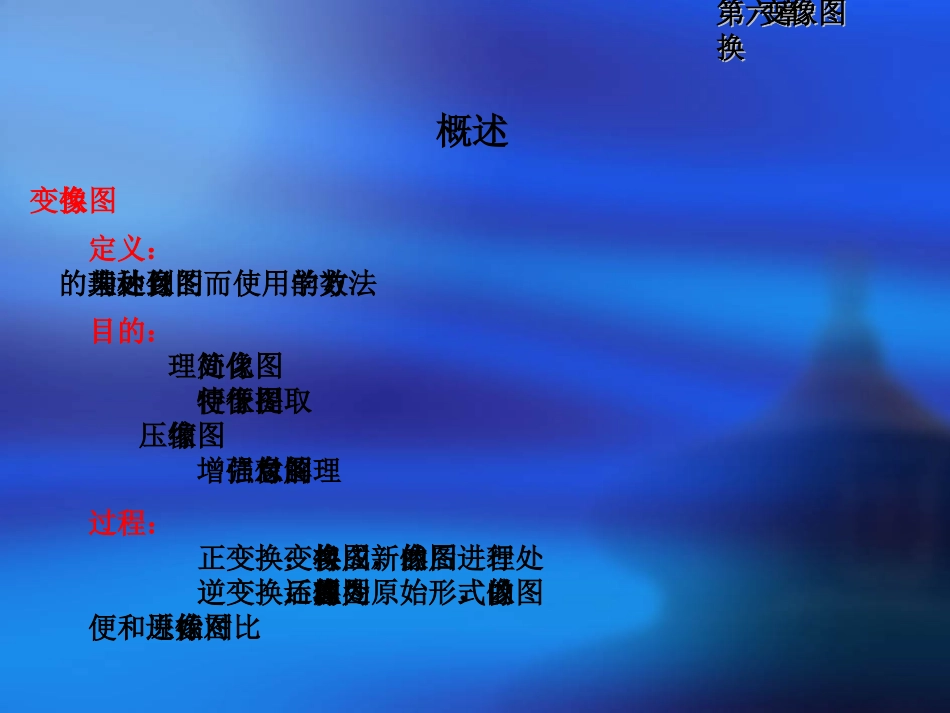 遥感数字图像处理教程_09图像变换_第2页