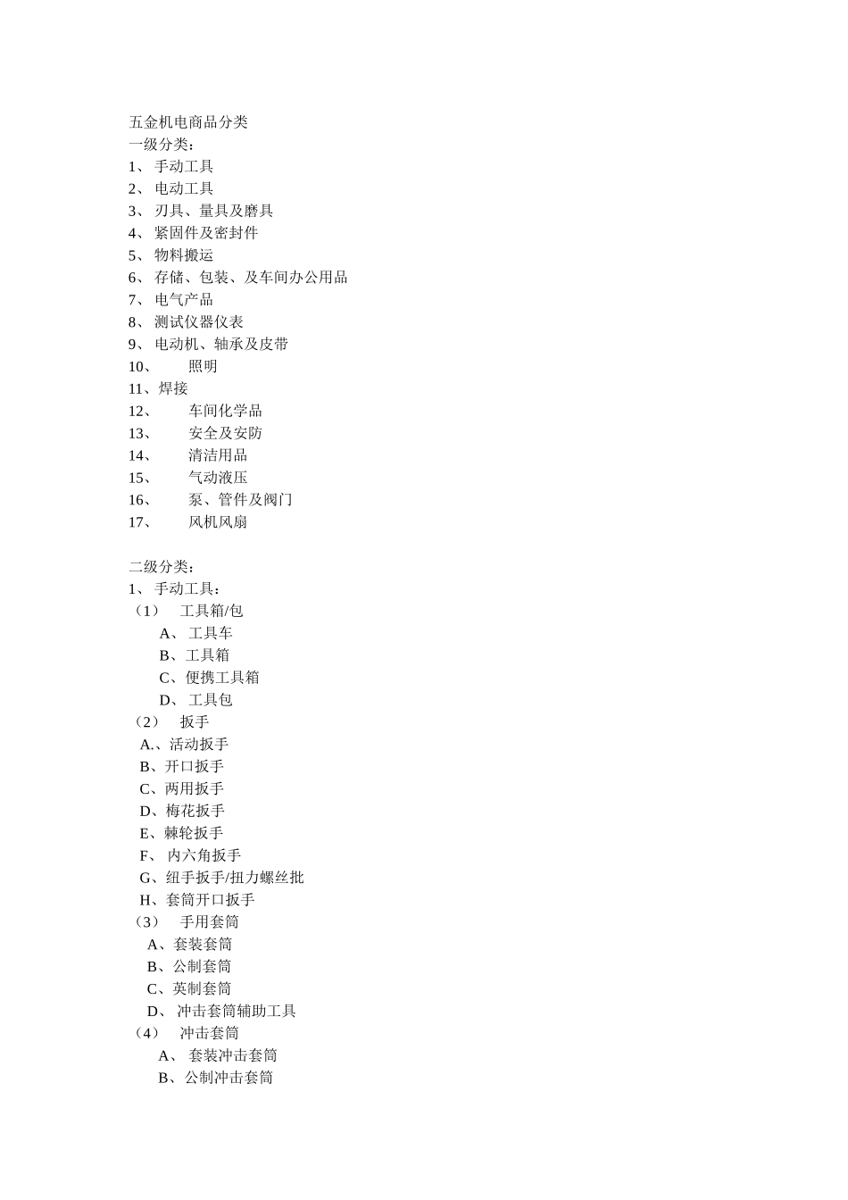 五金工具分类_第1页