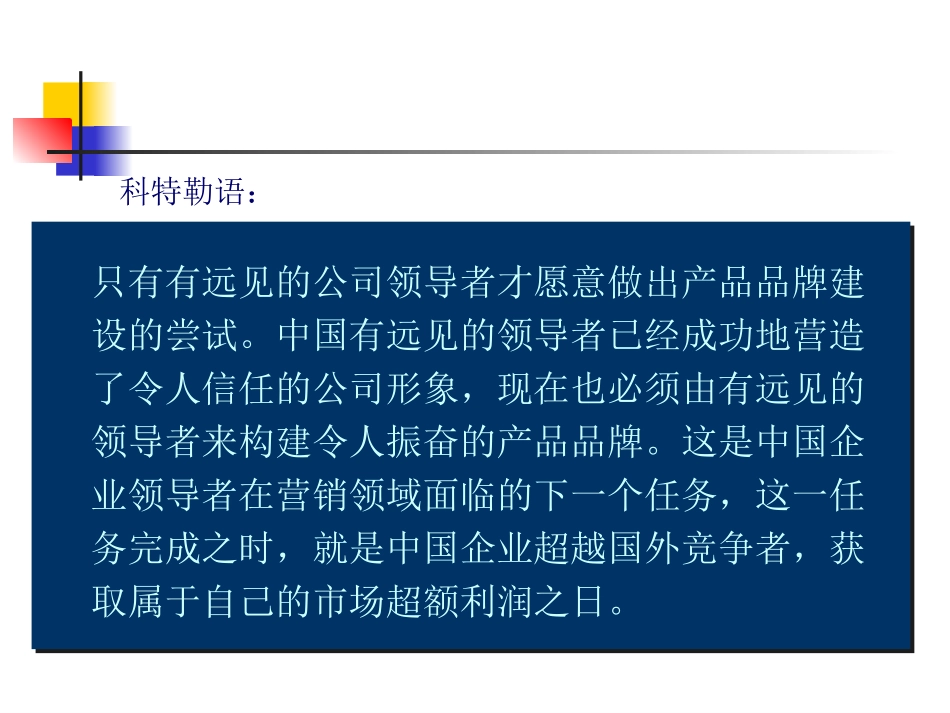 营销--市场总监培训教材集锦--品牌塑造课件_第2页