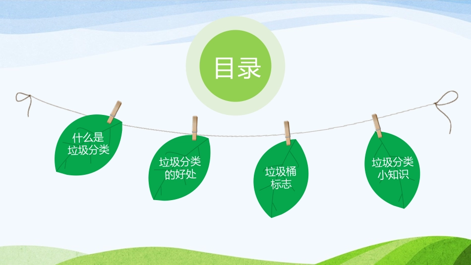 垃圾分类,环境保护模板_第2页