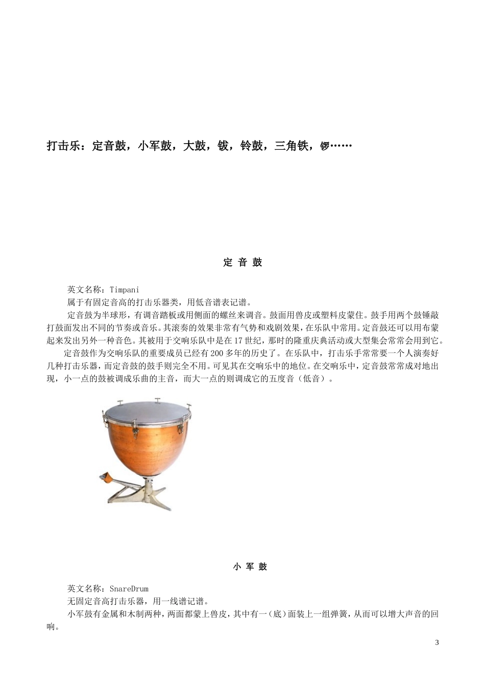 西洋管弦乐器介绍_第3页