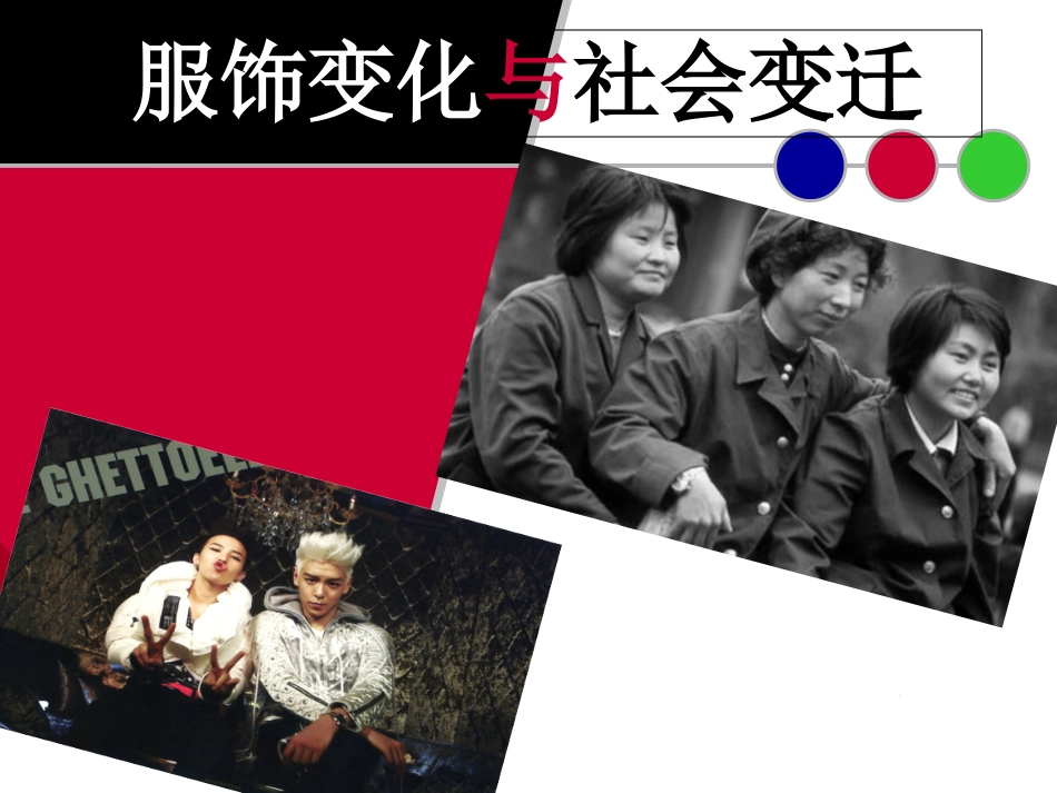 服饰变化与社会变迁_第1页