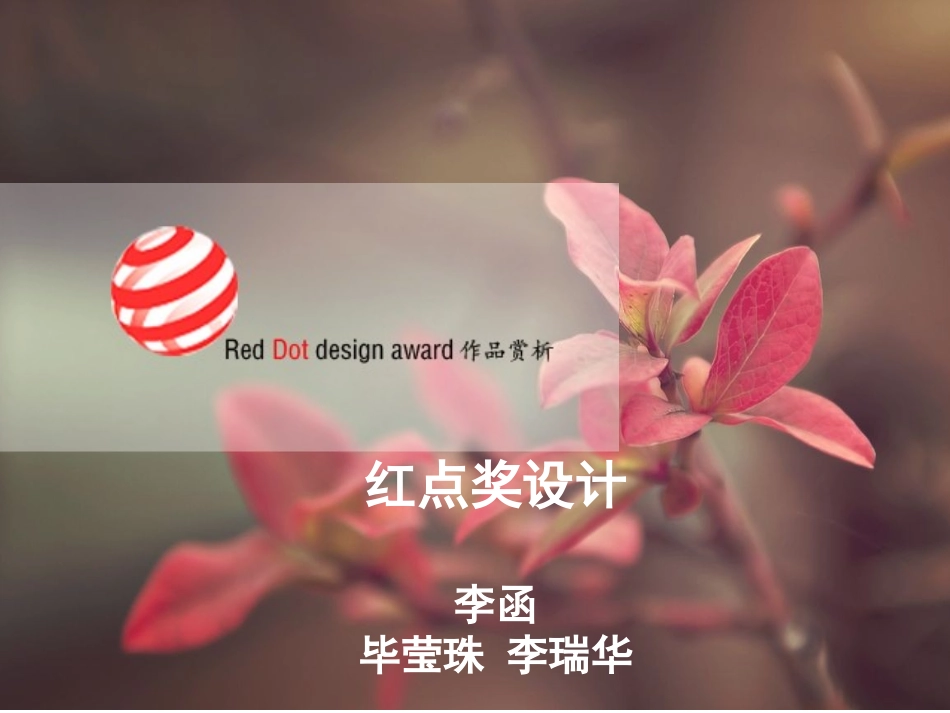 有创意的产品设计 )_第1页