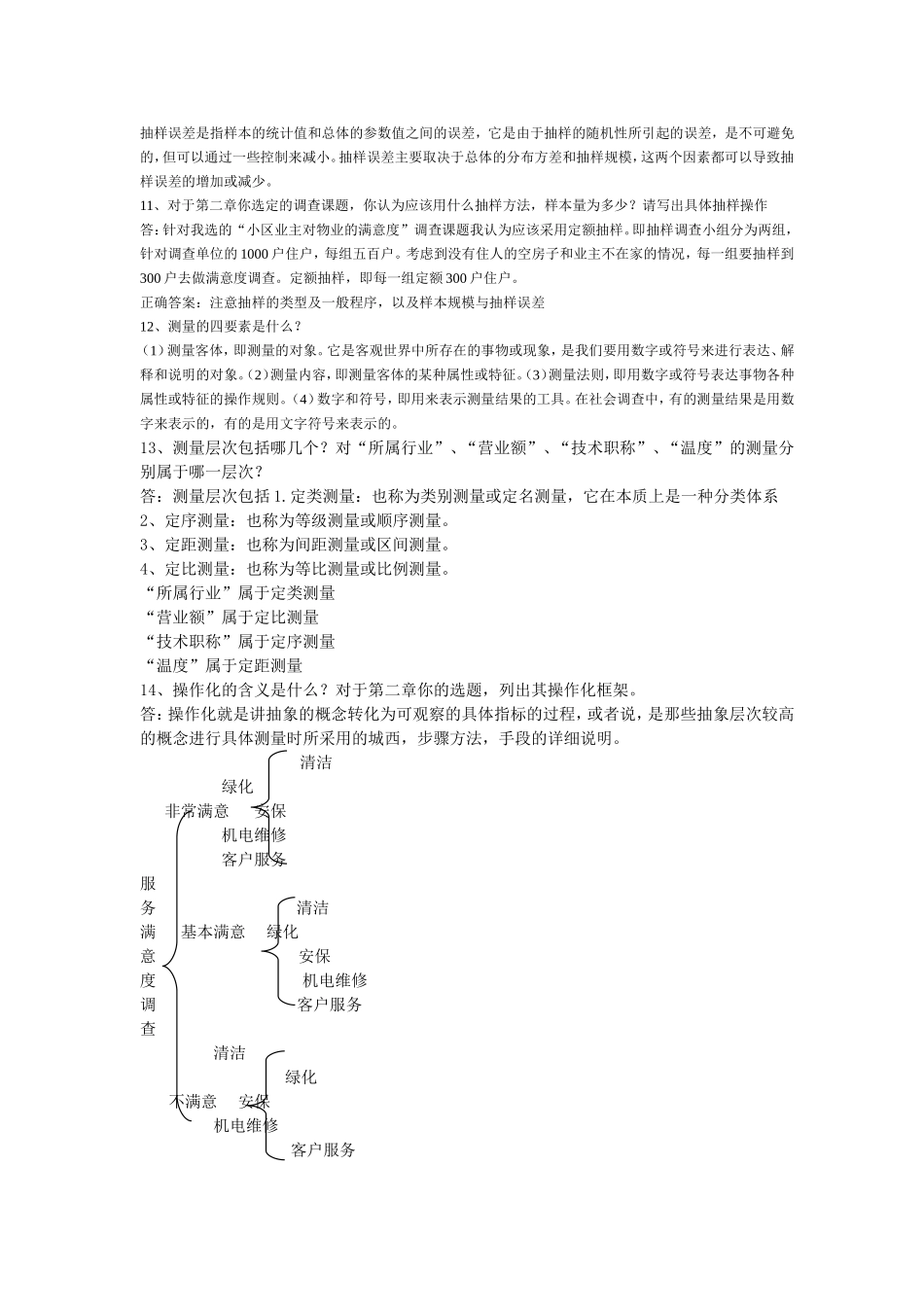 现代社会调查方法作业与答案_第2页