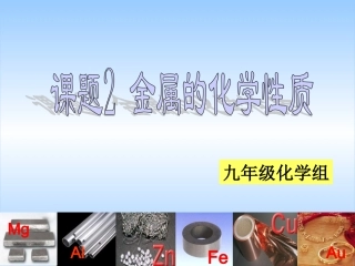金属的化学性质-ppt