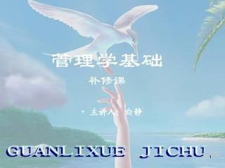 管理学基础教案