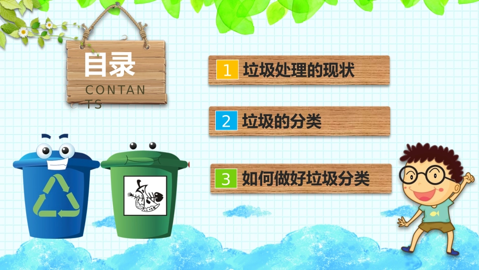 垃圾分类环保教育班会课课件_第2页
