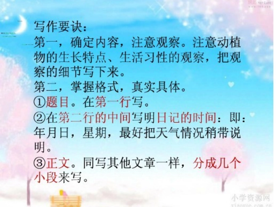 写观察日记PPT_第3页