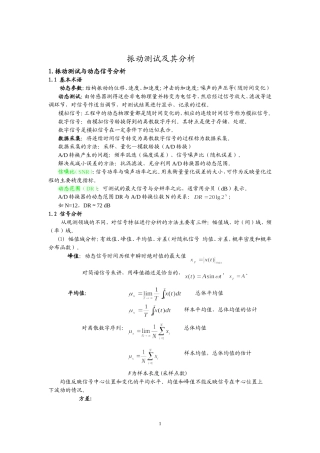 模态测试培训资料(DOC)