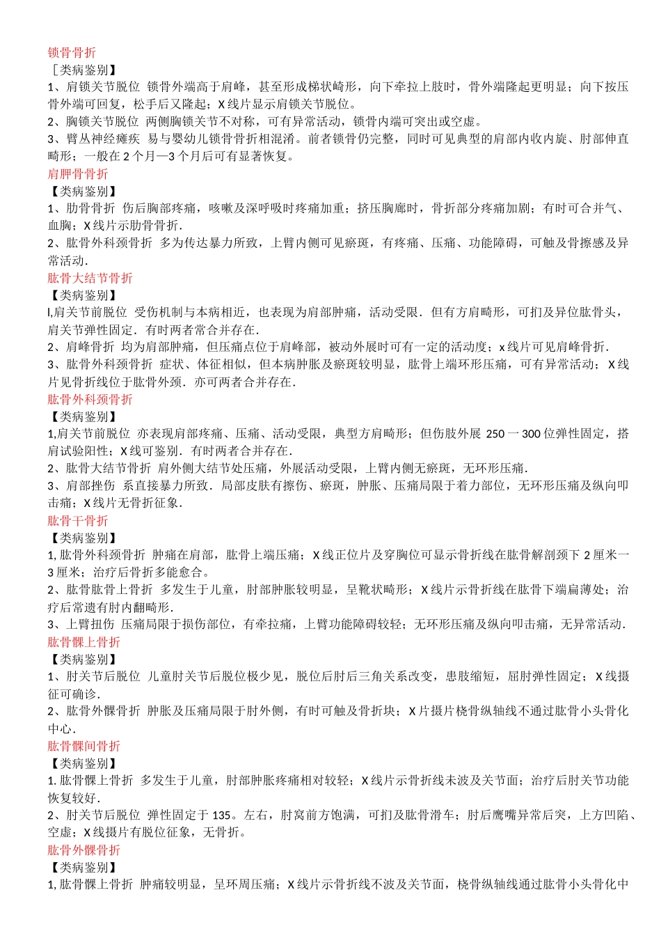 骨折鉴别诊断_第1页