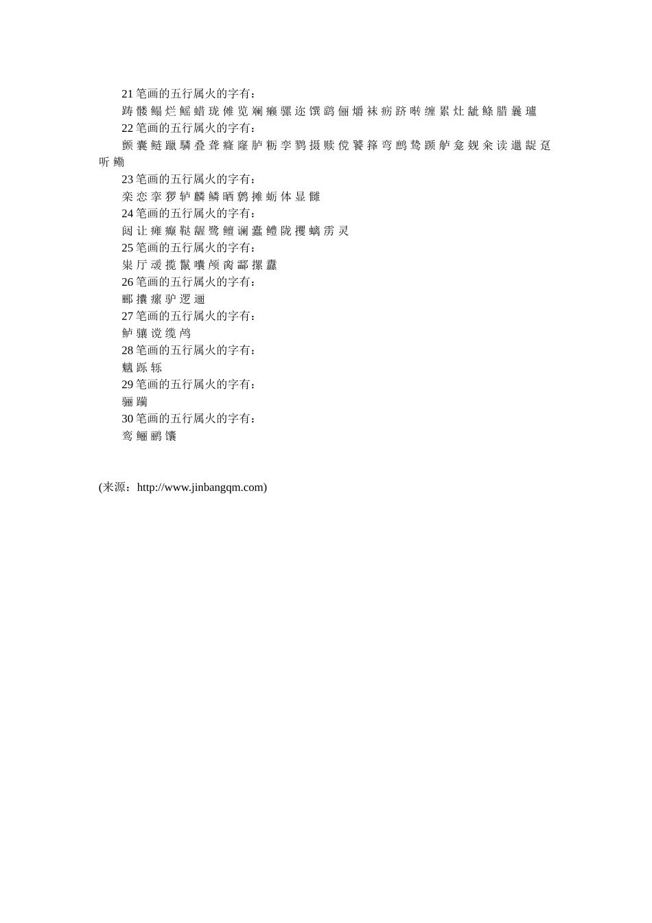 五行缺“火”宝宝起名字大全_第3页