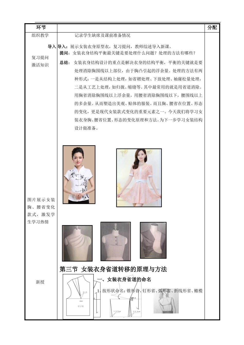 女装衣身省道转移原理和方法_第2页