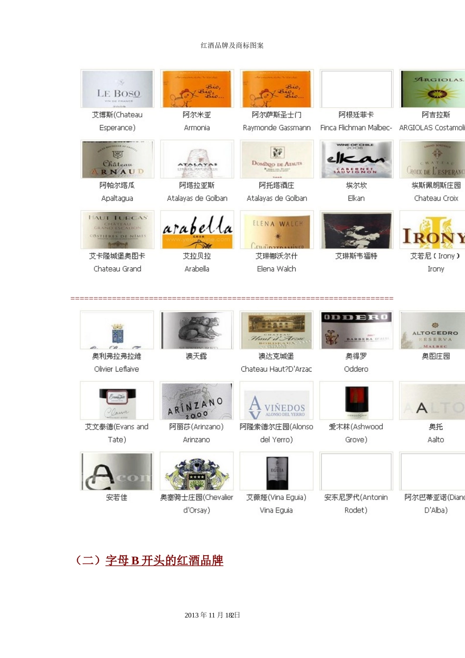 红酒品牌及商标_第2页