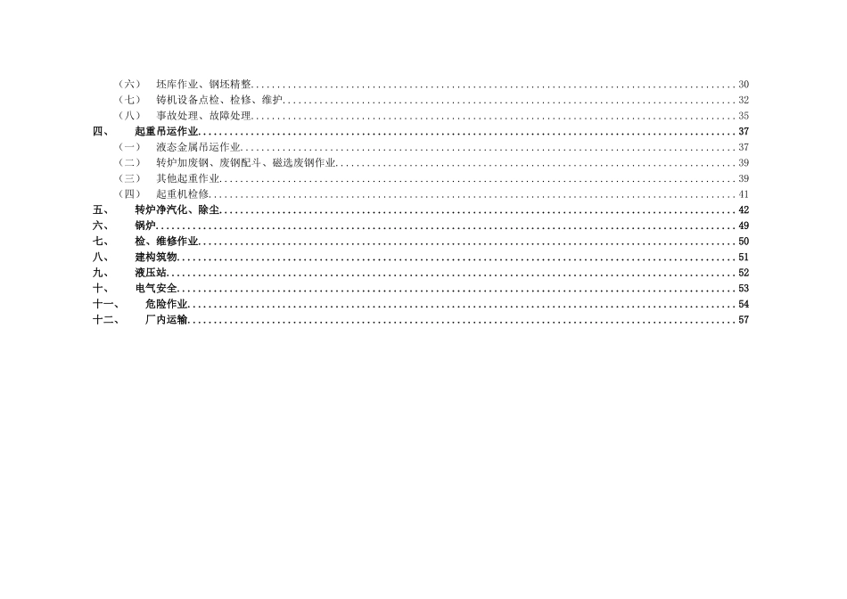 炼钢单元隐患排查策划(分配)表(5)_第2页