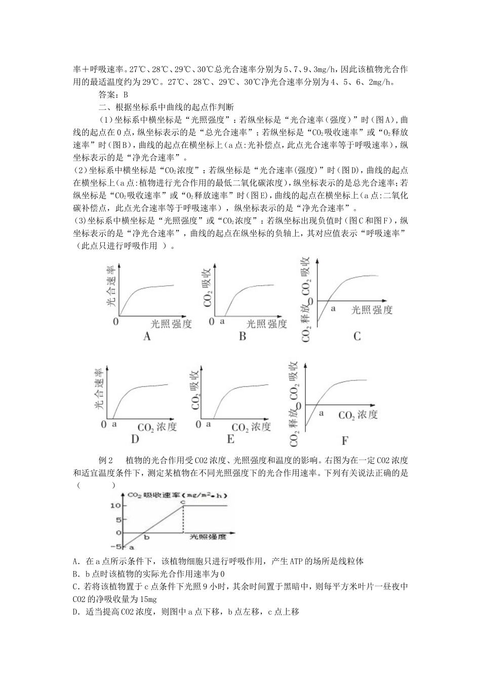 总光合作用强度和净光合作用强度区分_第2页