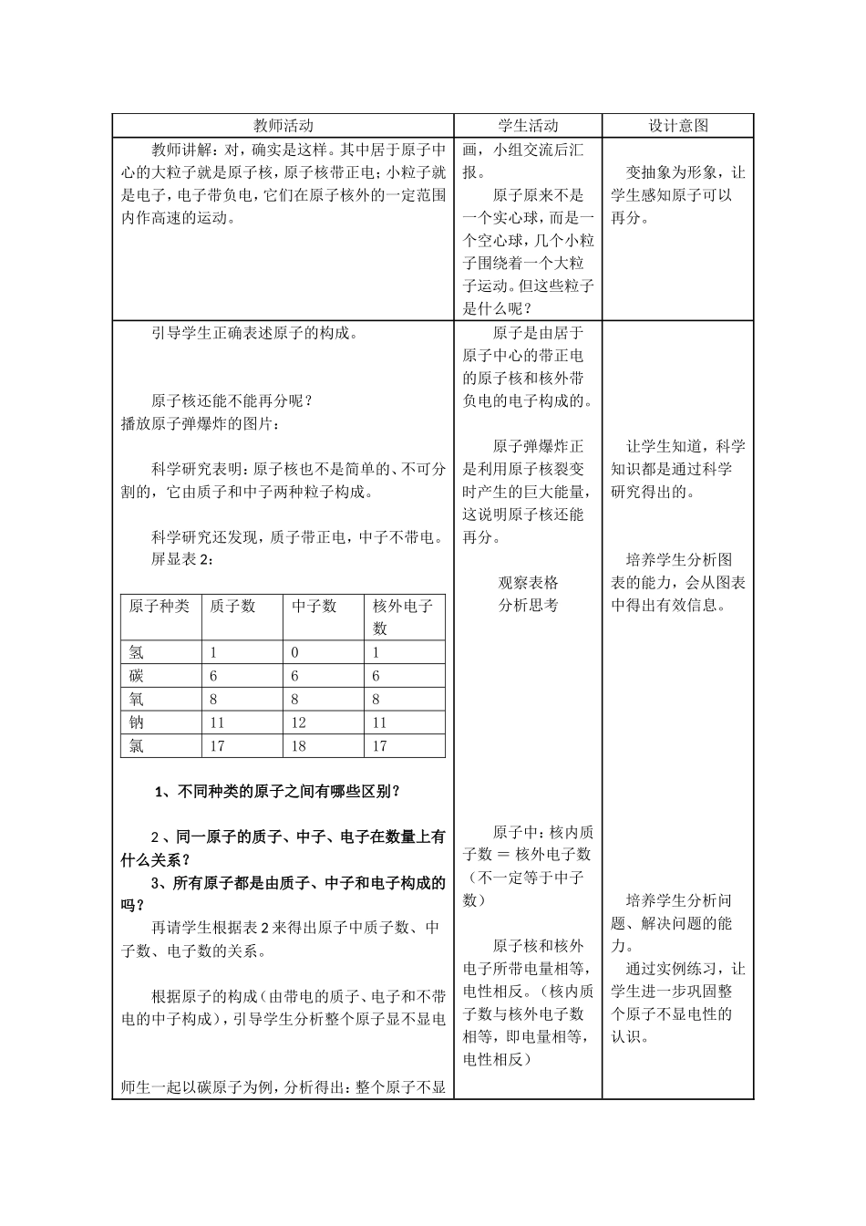 原子结构教案_第2页