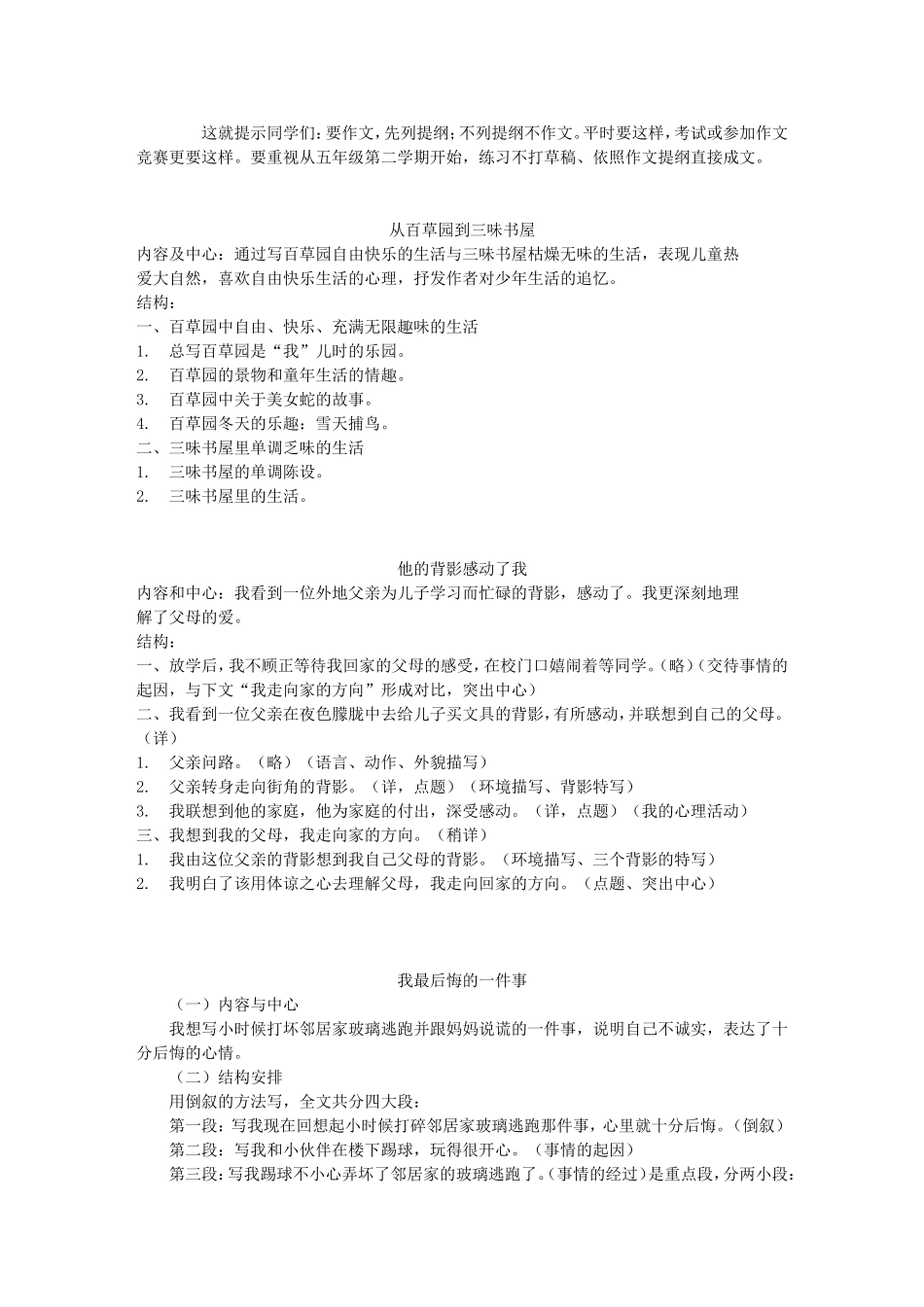 小学作文提纲格式范例_第2页