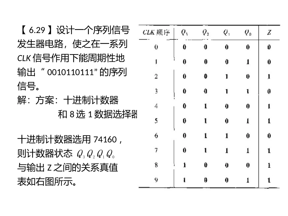 数电第五版(阎石)第六章课后习题及答案_第3页