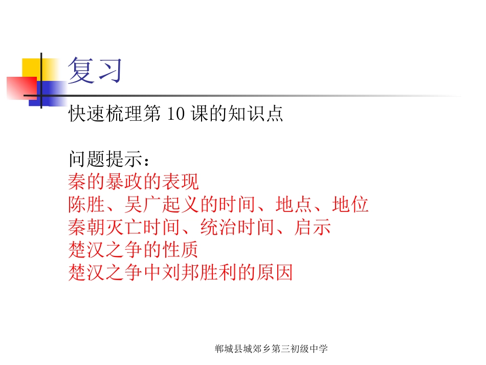 西汉的建立和“文景之治”PPT_第2页