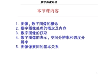 数字图像处理课件1