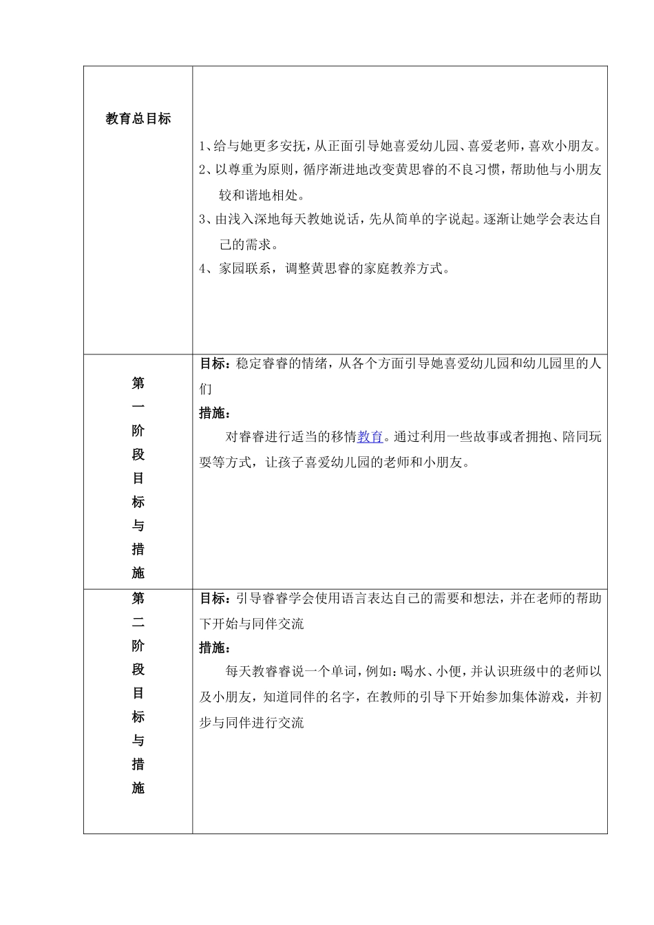 幼儿个案记录范例_第2页