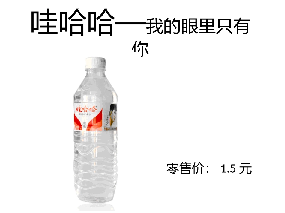 各种牌子矿泉水的优劣势比较_第1页