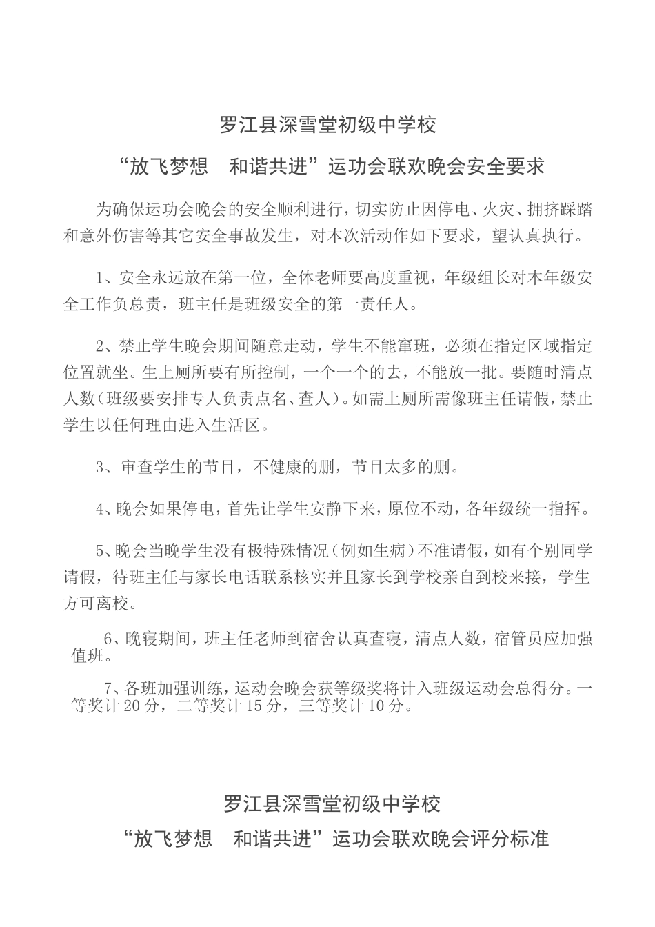 晚会评分标准及要求_第2页