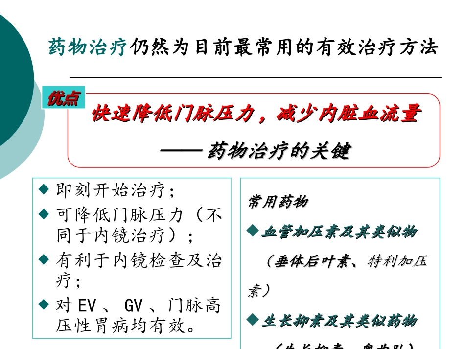 食管胃底静脉曲张破裂出血的治疗 王素平_第3页