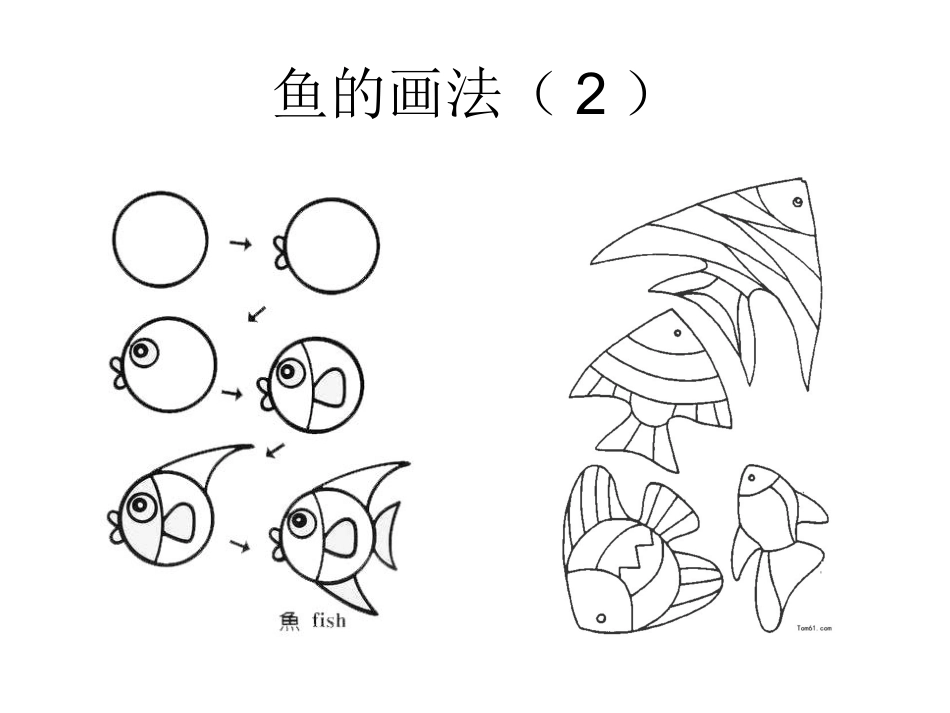 少儿美术创意画美味的鱼_第3页