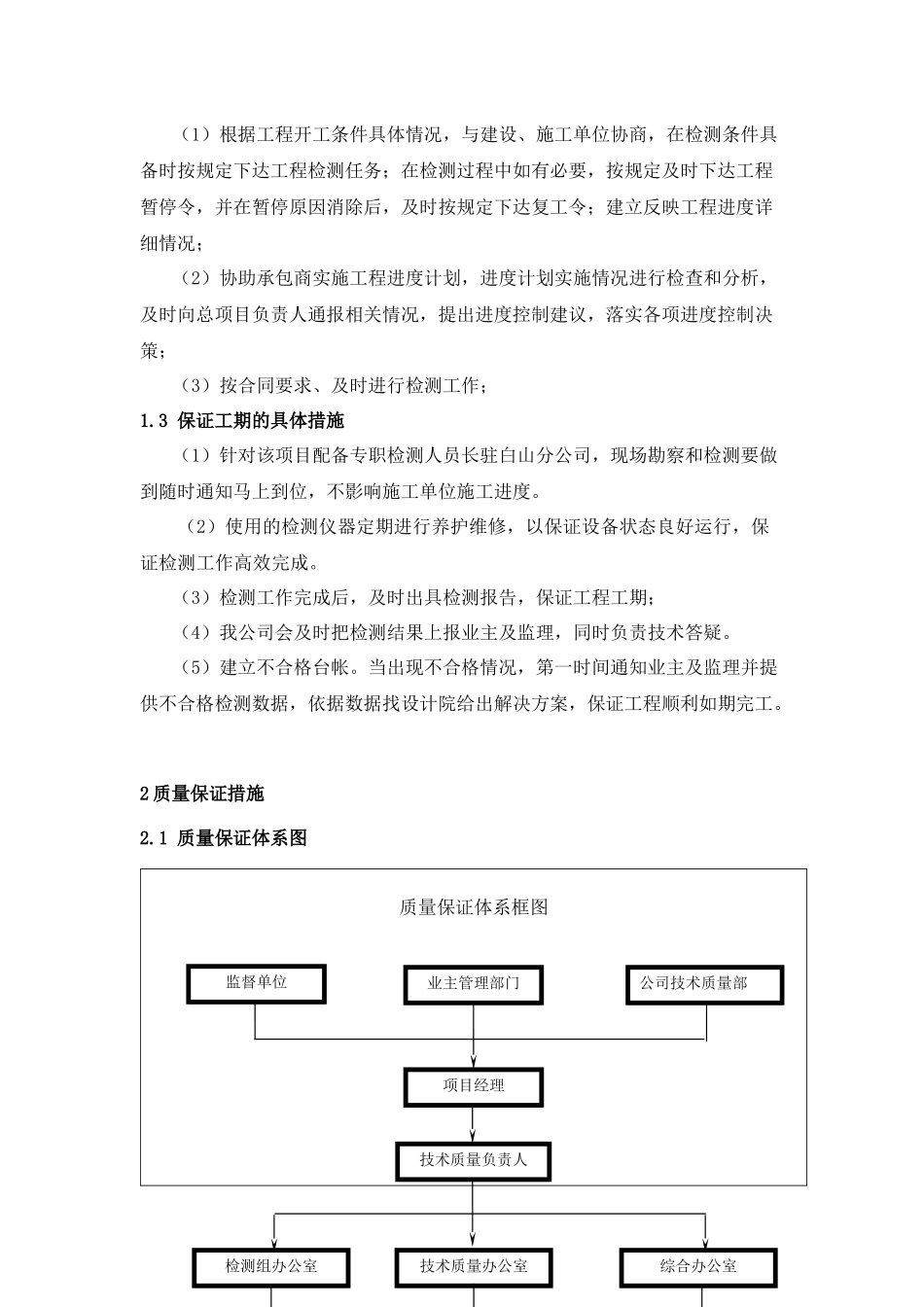 工程检测项目各种措施_第2页