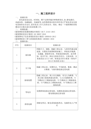 防雷检测技术方案