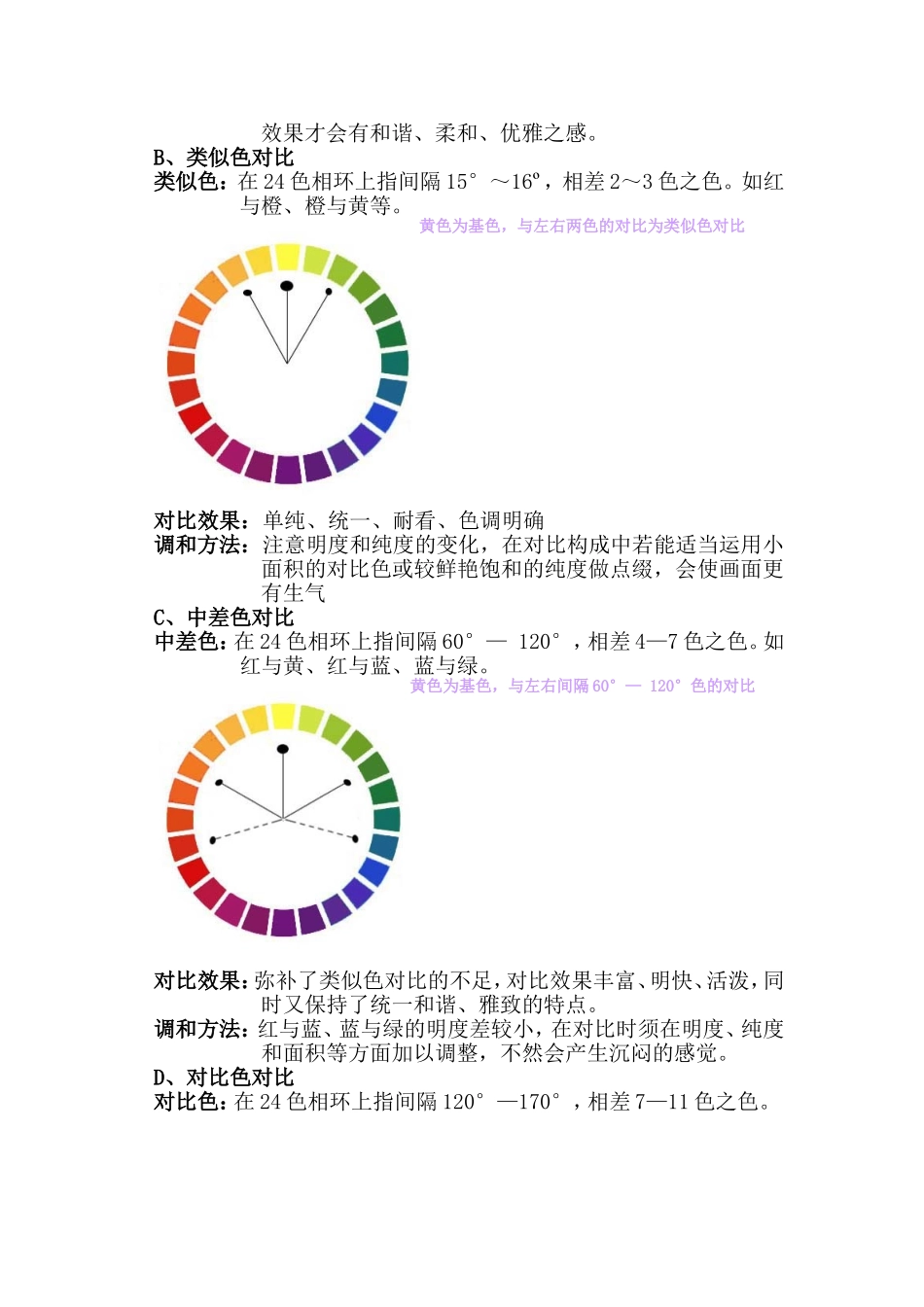 色彩构成(二)色彩的对比与调和_第3页