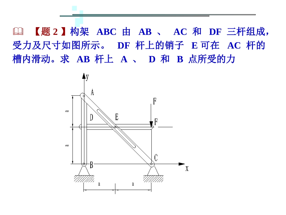工程力学--静力学例题选讲_第2页