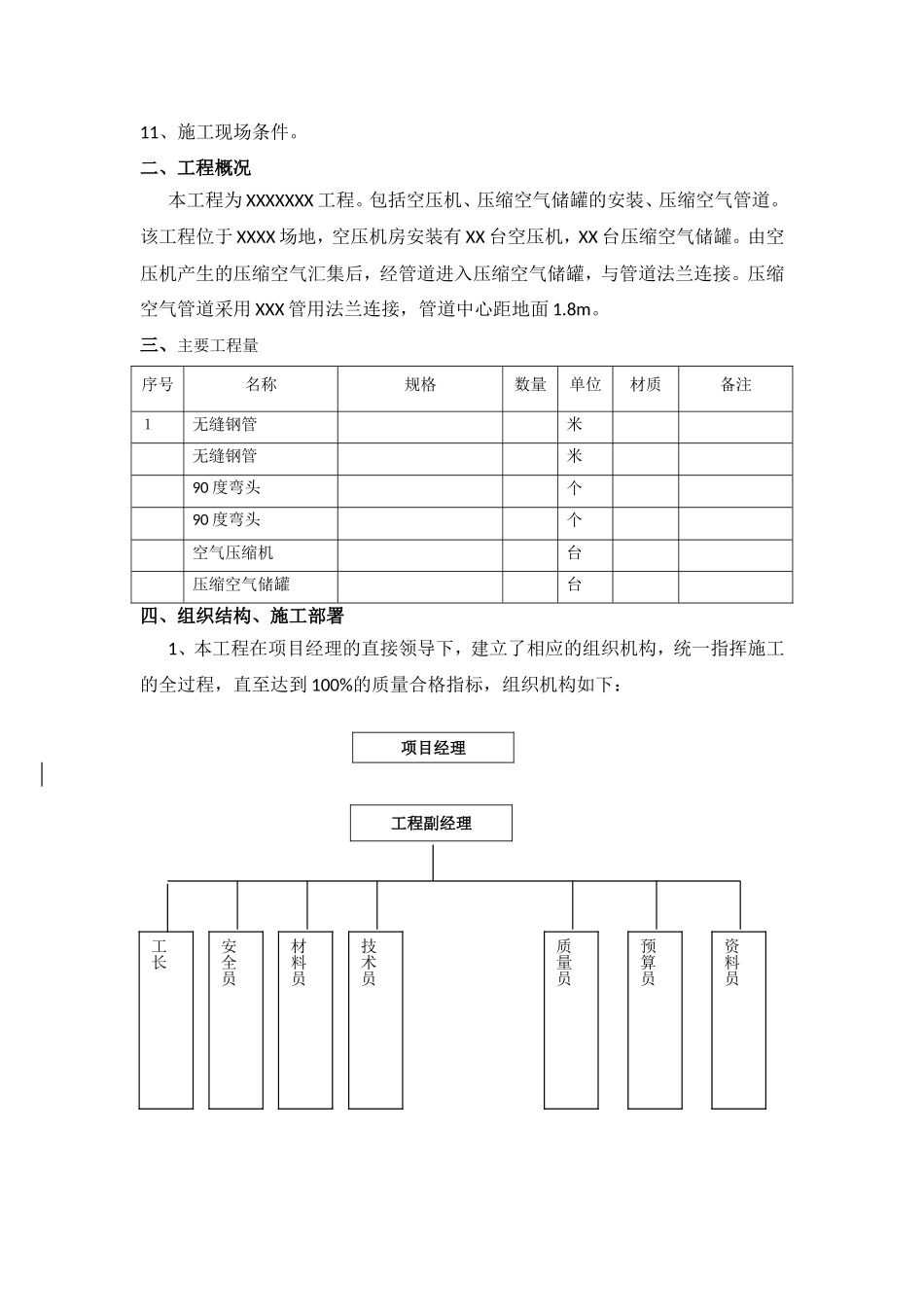 空压机储气罐安装施工方案_第3页