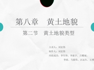 黄土地貌类型
