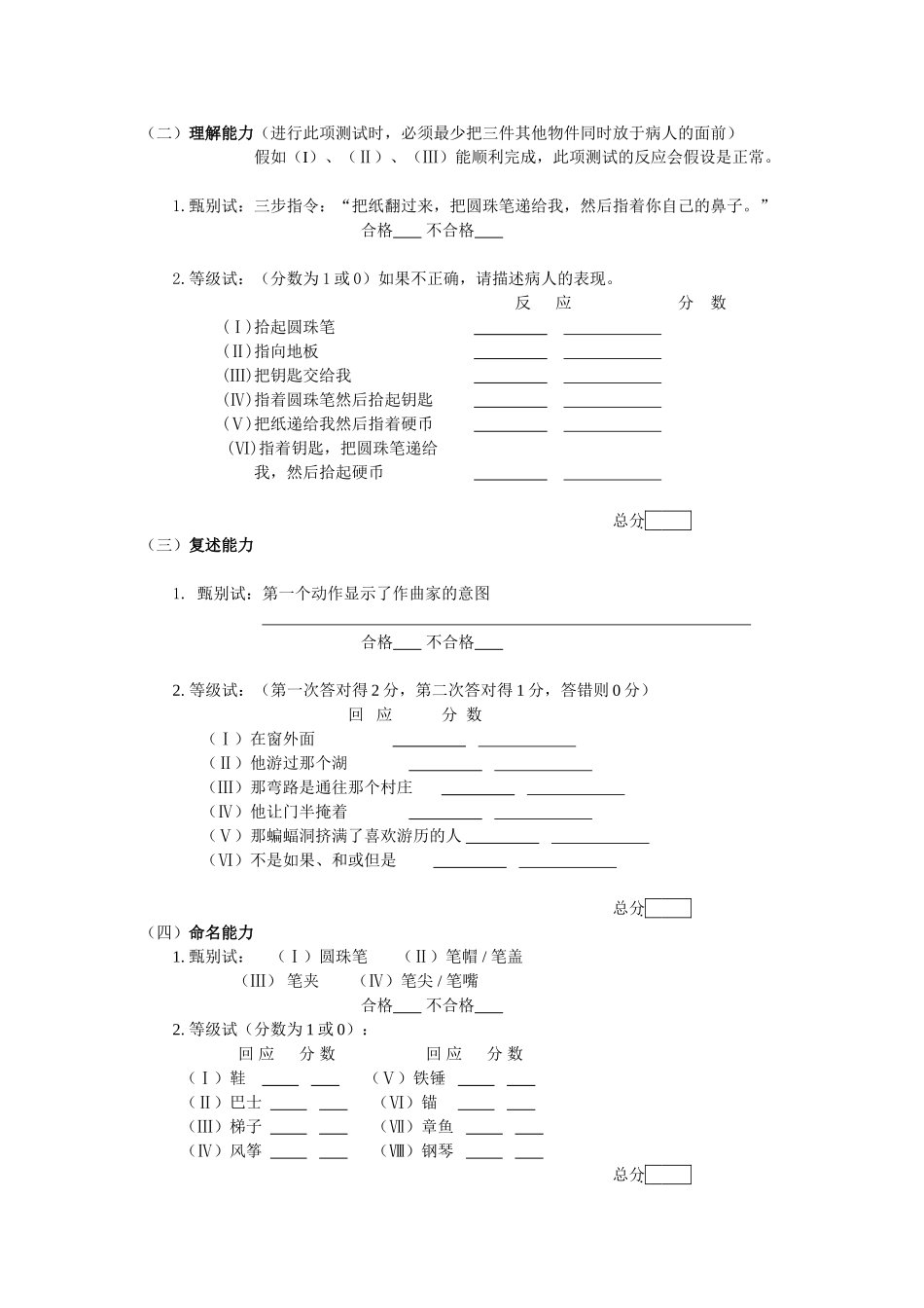 神经行为认知状况测试(简称NCSE)_第2页