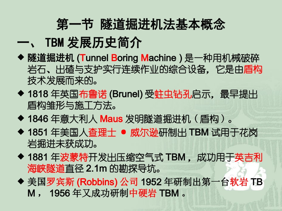 隧道掘进机(TBM)施工_第2页
