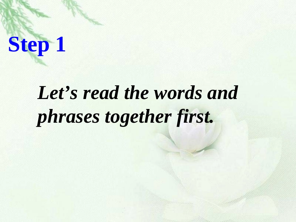 人教版高一英语必修二unit2WordsandExpressions第二课时_第2页