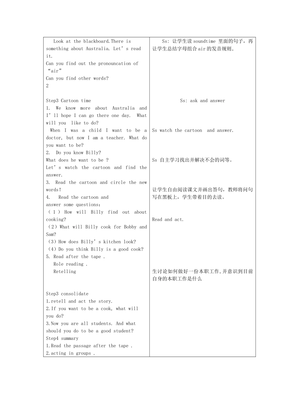 六下Unit6第三课时教案_第2页