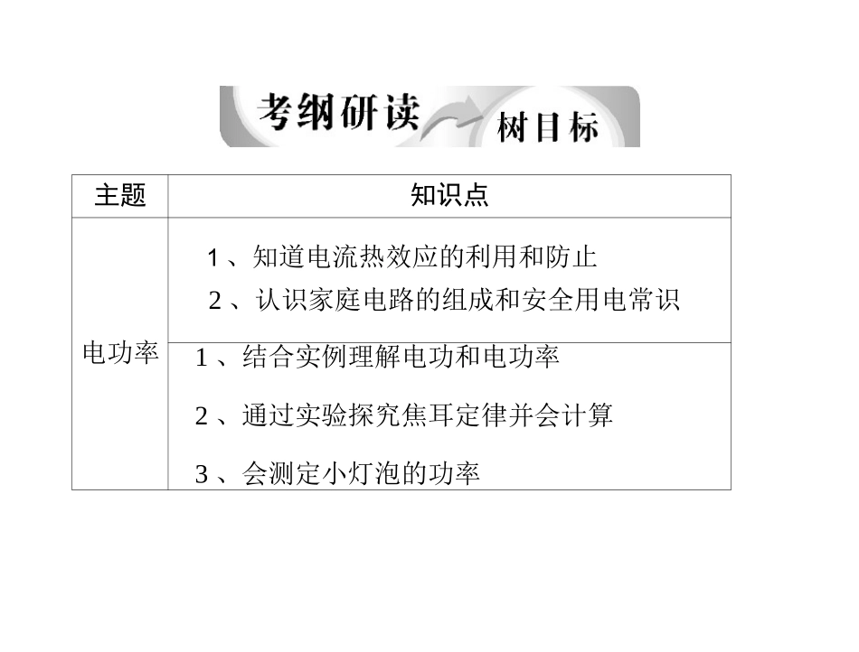 2013年中考物理复习课件电功率1_第2页