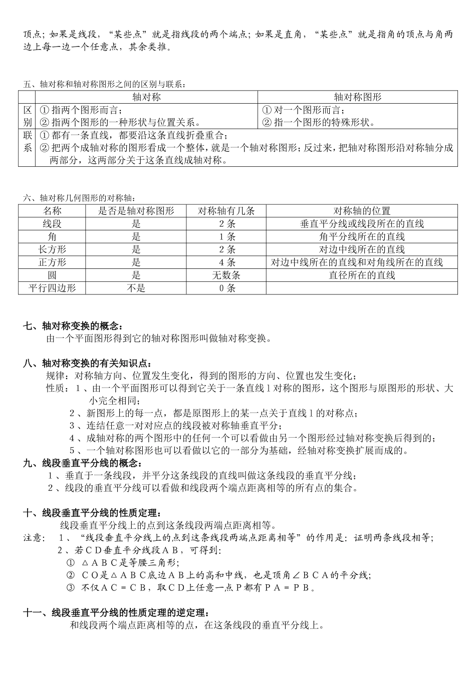 八年级数学上册全部概念小结_第3页