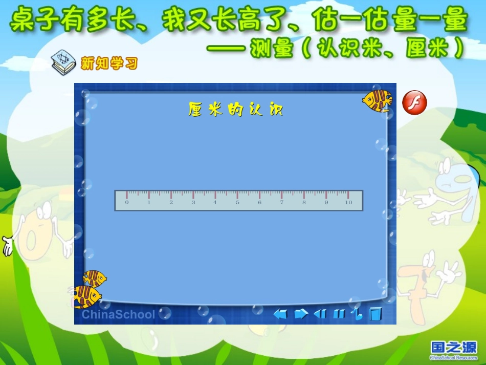 小学数学二年级上册测量(认识米、厘米)_第2页