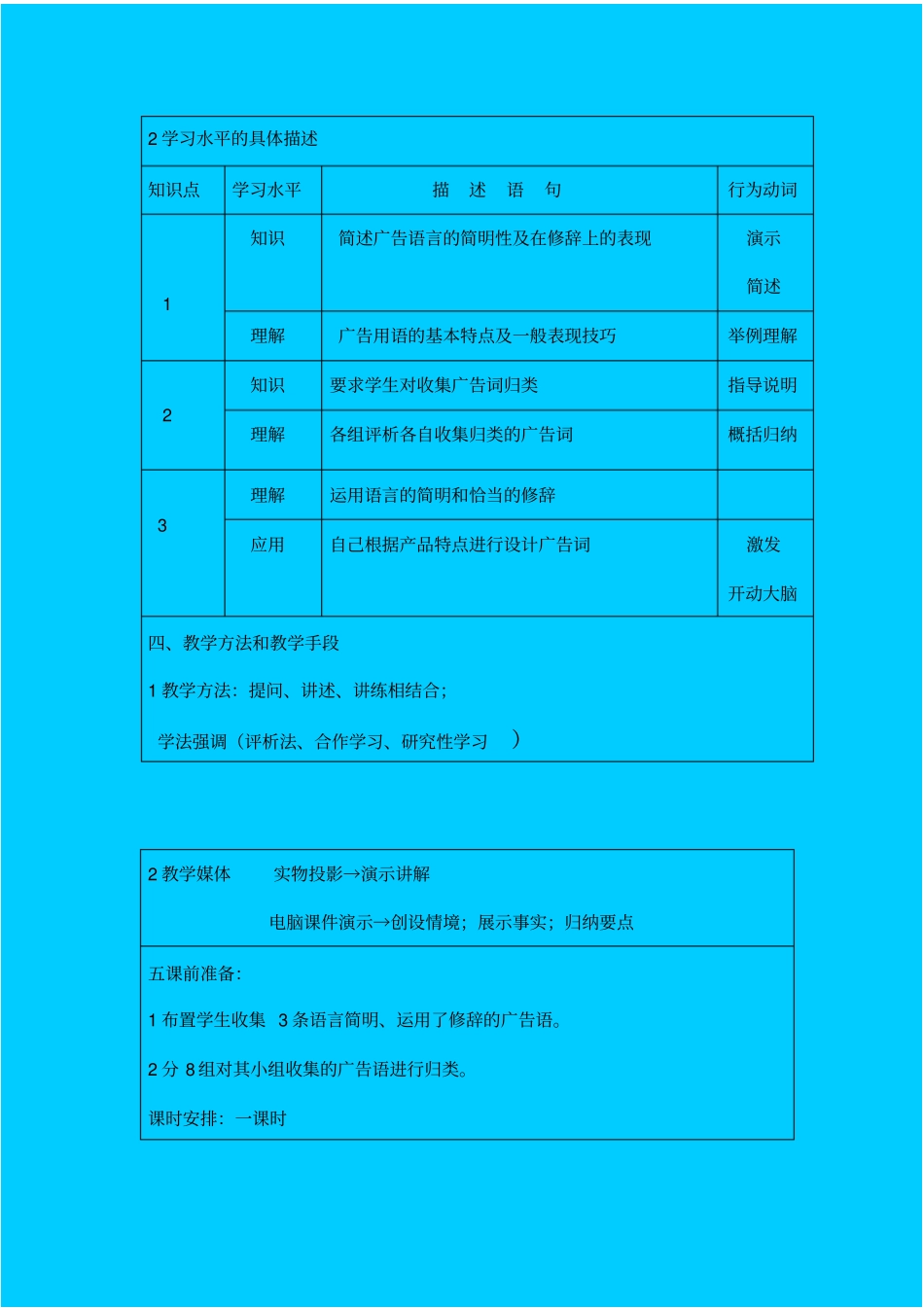 人教版语文七年级漫游语文世界活动课程教学设计_第2页